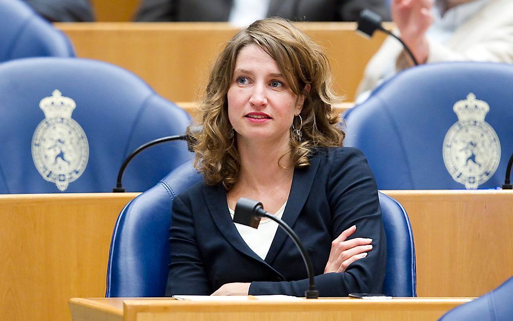 SP-Tweede Kamerlid Sharon Gesthuizen.  Foto ANP