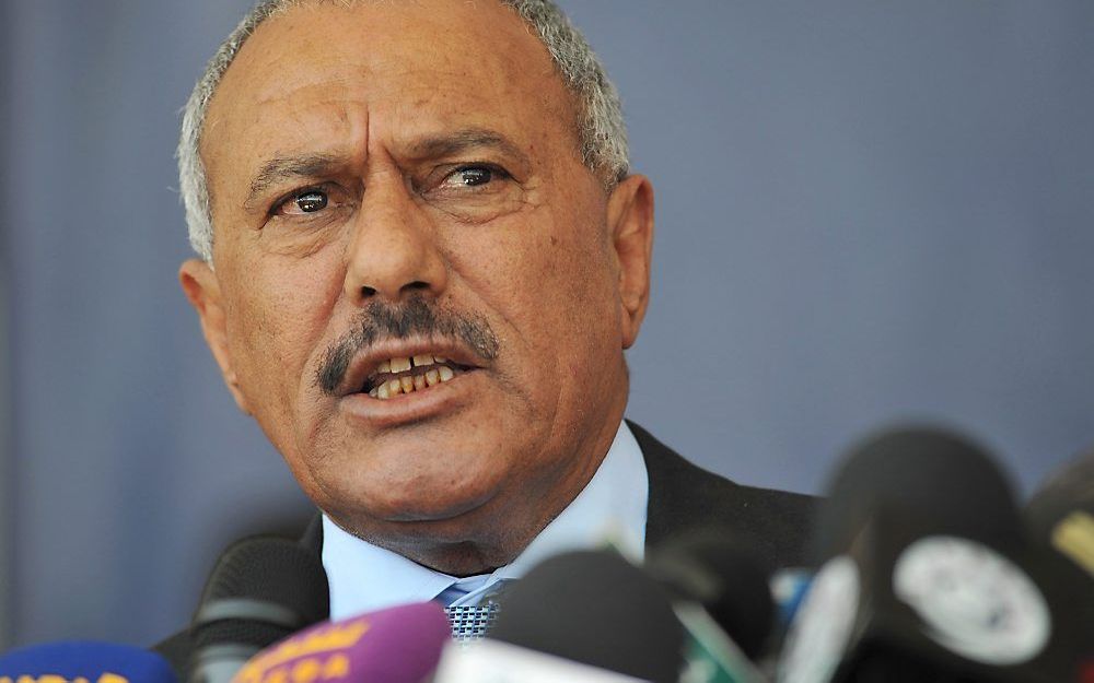 President Saleh van Jemen.  Foto EPA