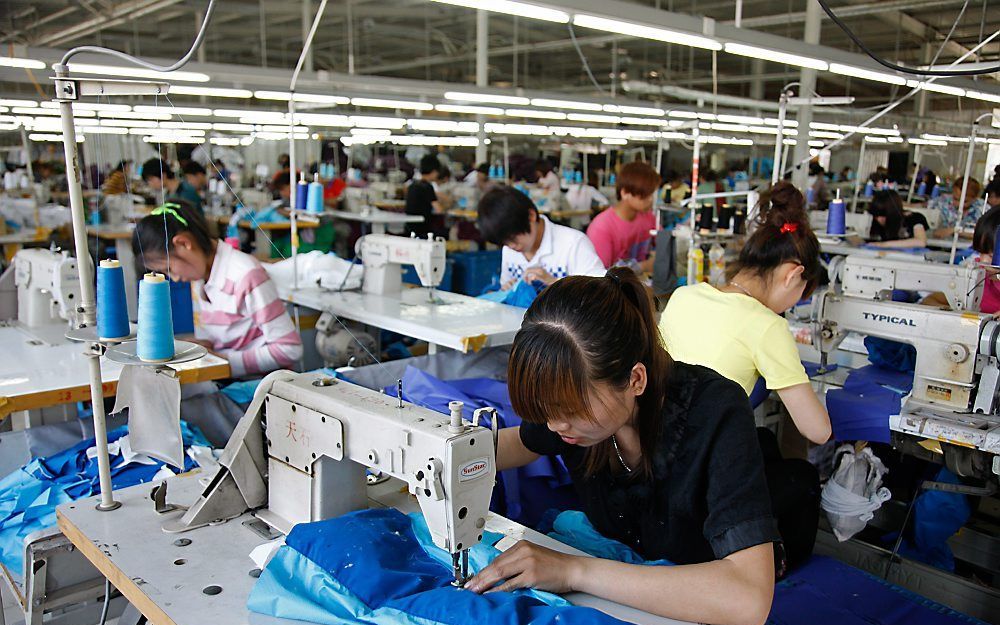 Textielindustrie China. Foto EPA