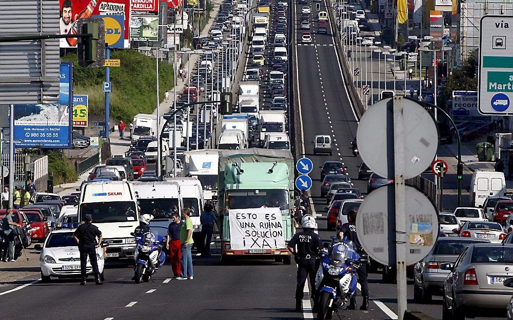 Vigo in Spanje.  Foto EPA