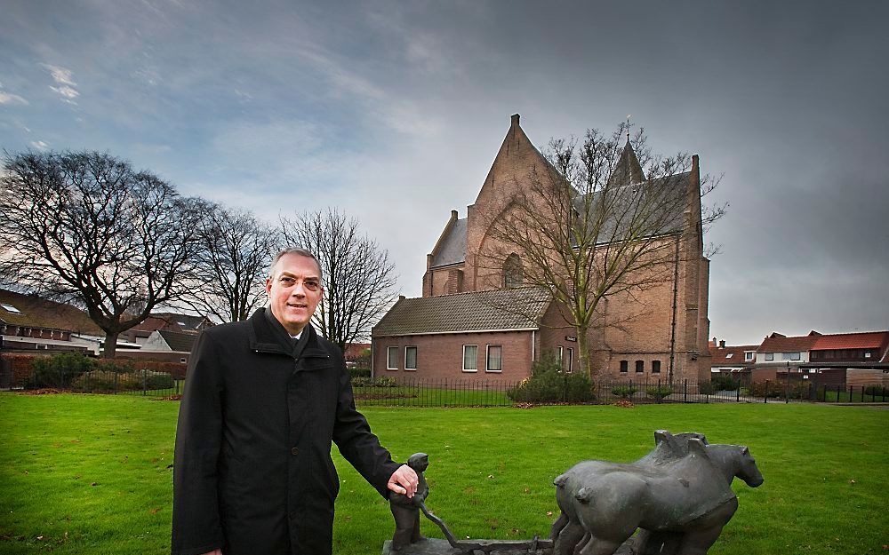 Ds. Ruijgrok: „Samenwerking moet opkomen uit het grondvlak.” Foto RD, Henk Visscher