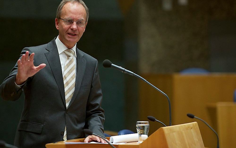 Minister Henk Kamp (Sociale Zaken). Foto ANP