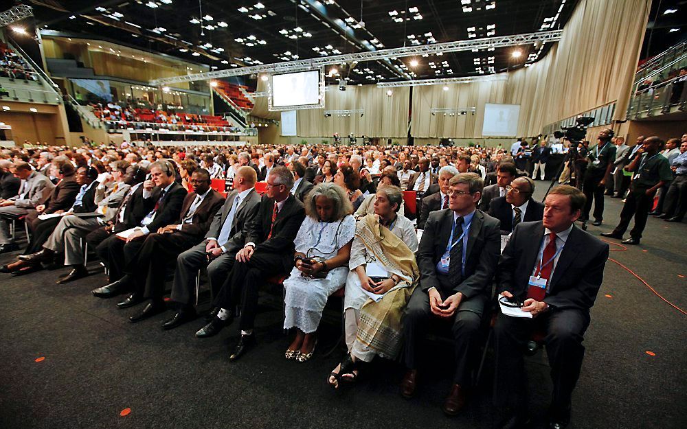 Klimaattop in Durban. Foto EPA