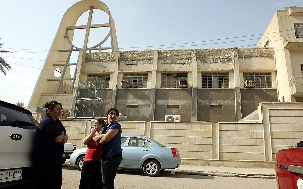 Christelijke kerk in Bagdad. Foto EPA