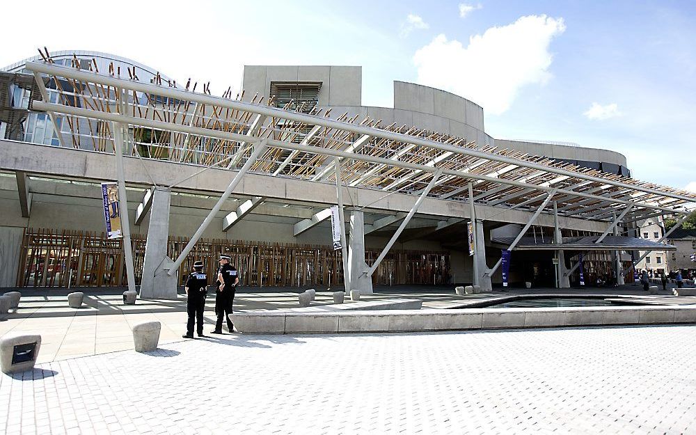 Het Schotse Parlement. Foto EPA