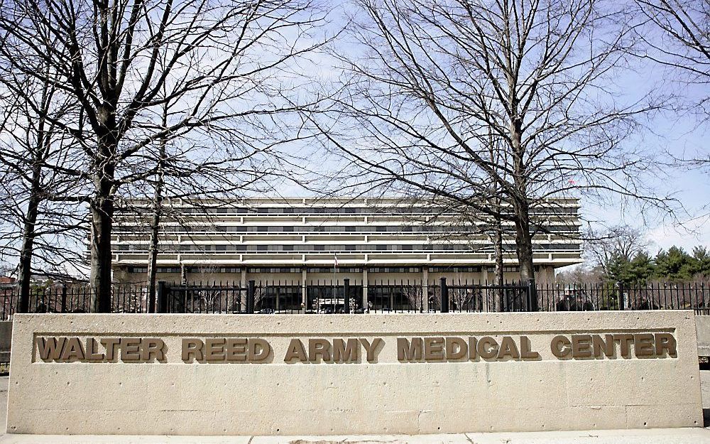 Het militaire ziekenhuis Walter Reed. Foto EPA