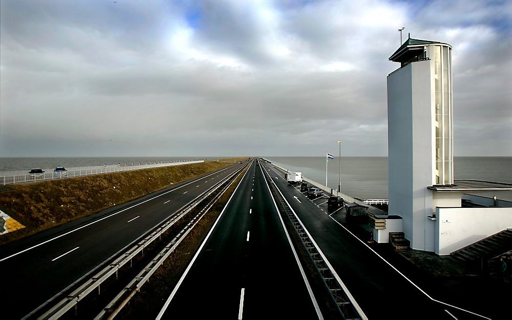 Afsluitdijk.   Foto ANP