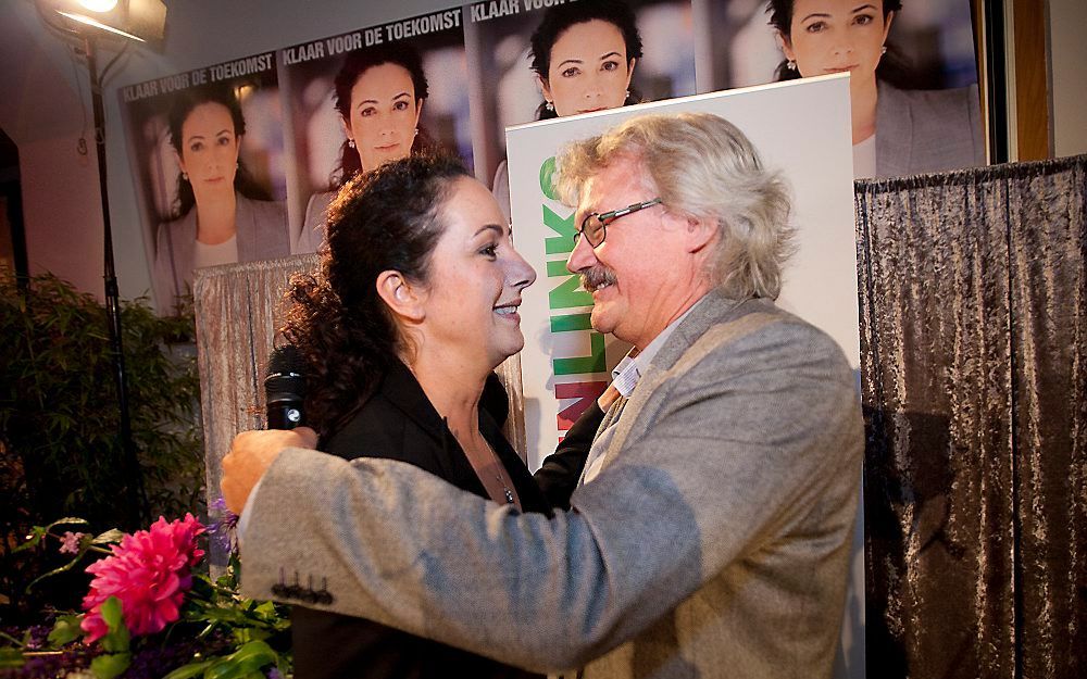 Partijvoorzitter GroenLinks Nijhof.  Foto ANP