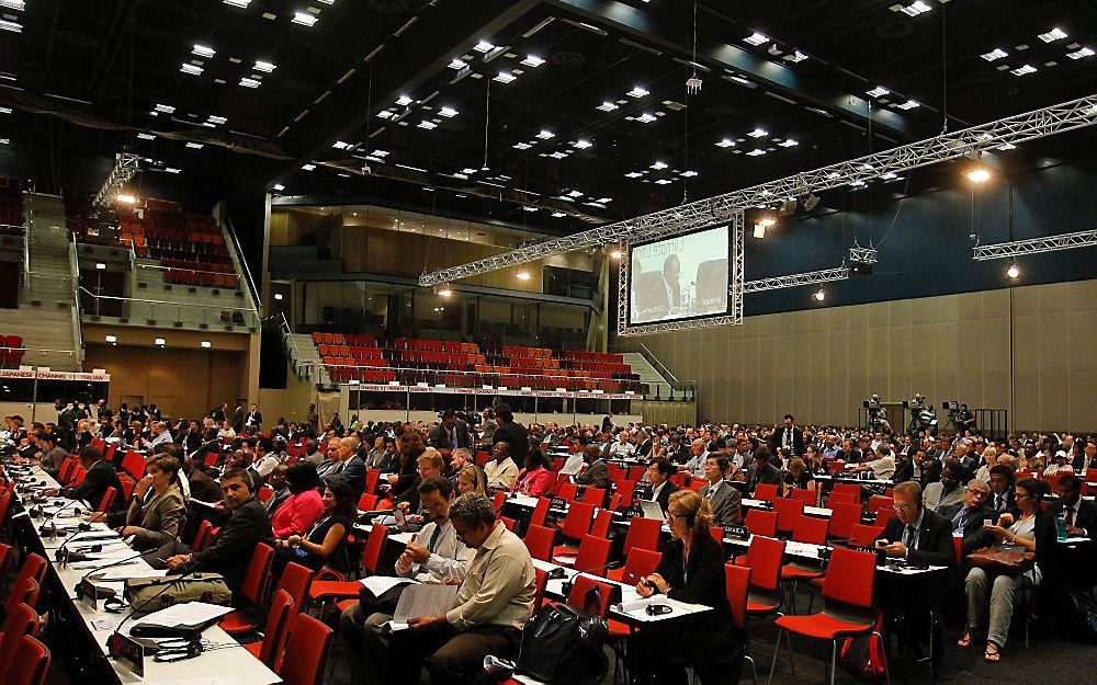 Klimaattop in Durban. Foto EPA