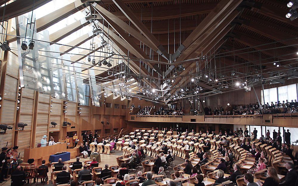 Het parlement van Schotland. Foto EPA