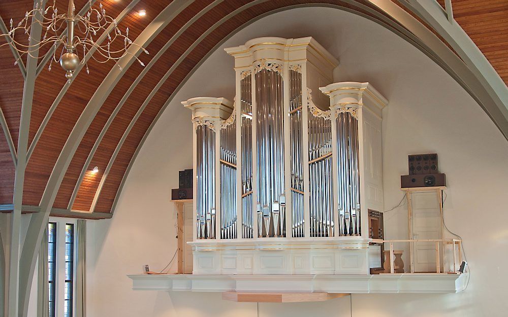 Het orgel van Kaat en Tijhuis in Krabbendijke. Foto Arnoud Lievense