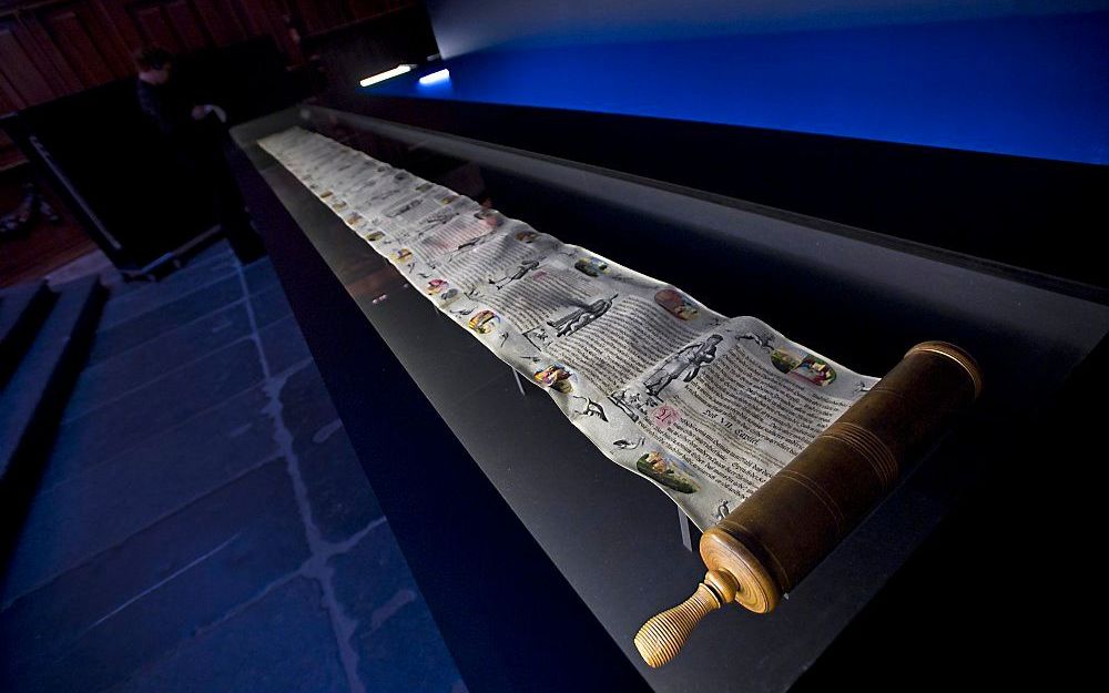 In de Nieuwe Kerk van Amsterdam is de komende maanden een tentoonstelling over het jodendom te zien. Onder de titel ”Jodendom, een wereld vol verhalen” zijn ruim 500 objecten van 44 bruikleengevers samengebracht. Foto’s Nieuwe Kerk, Evert Elzinga