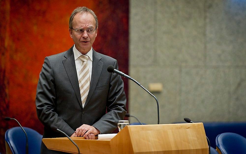 Minister Kamp (Sociale Zaken).  Foto ANP