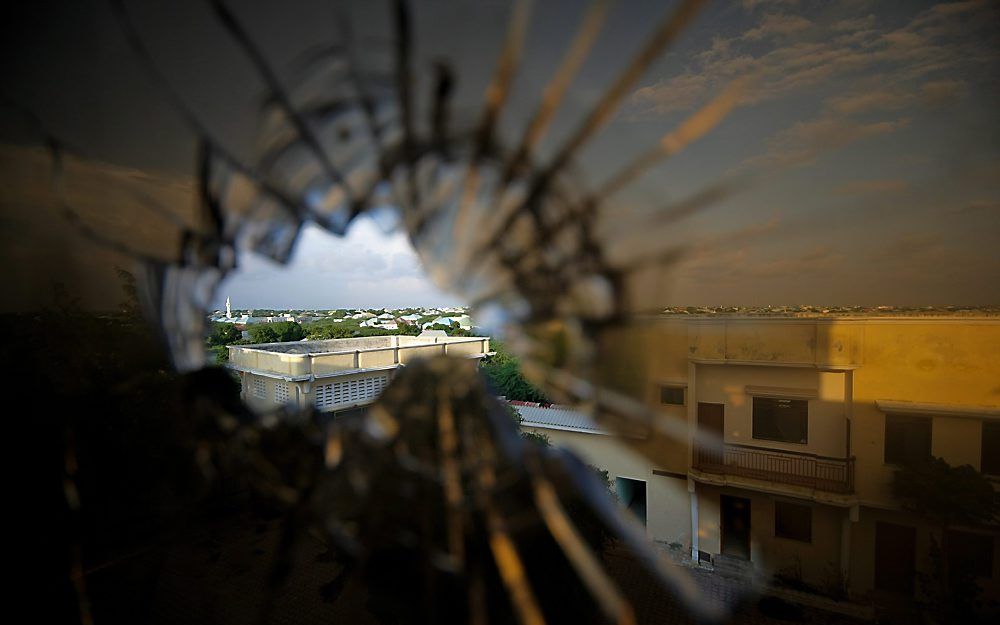 Geweld in Mogadishu. Foto EPA