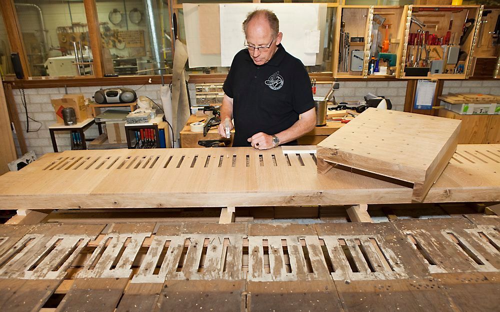 Orgelmakerij Reil bouwt een studiekopie van het Nicolaï-orgel. Foto RCE