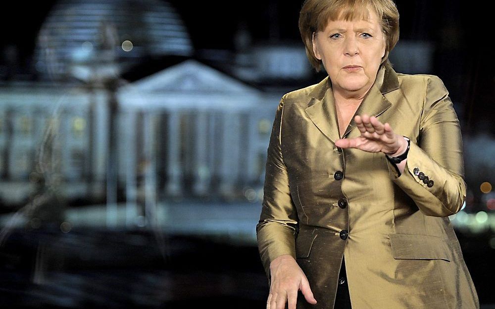 De Duitse bondskanselier Angela Merkel. Foto EPA