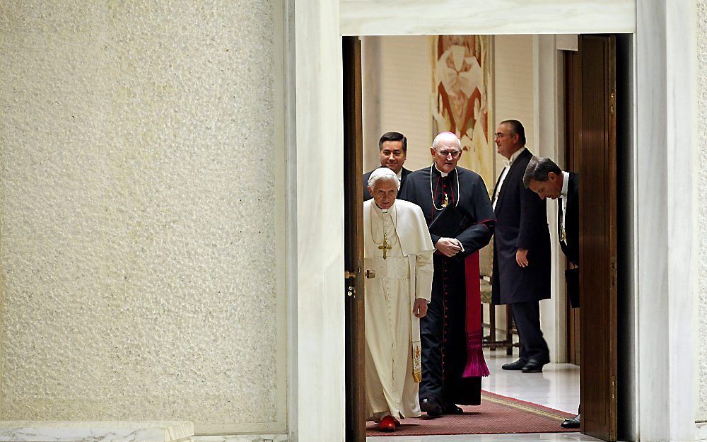 Paus Benedictus XVI. Foto EPA