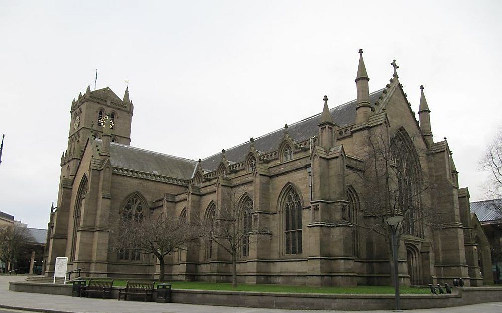 De kerk van McEwen in Dundee. Foto RD