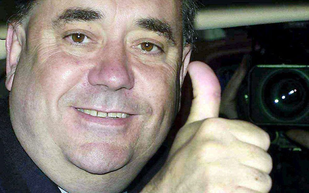 Schots premier Alex Salmond.  Foto EPA