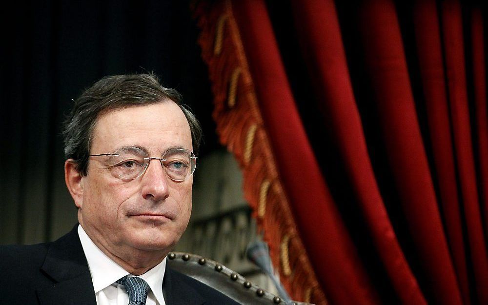 President ECB, Mario Draghi.  Foto EPA