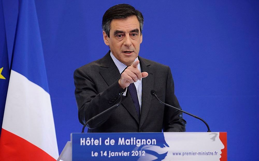 De Franse premier Francois Fillon. Foto EPA