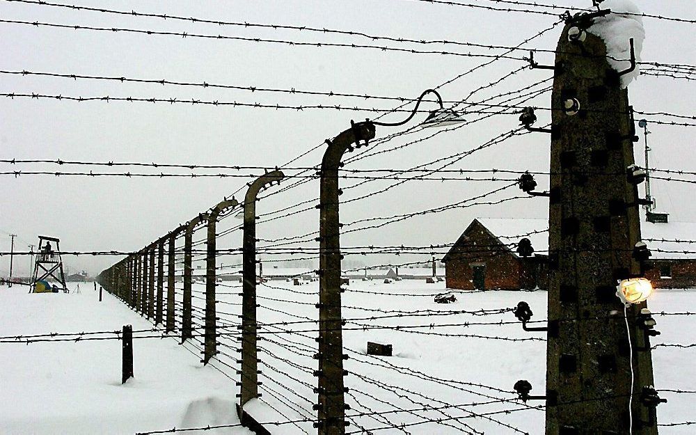 Het voormalige concentratiekamp Auschwitz/Birkenau in Polen. Foto ANP