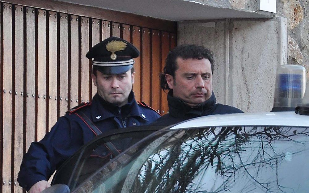 Kapitein Schettino krijgt huisarrest.  Foto EPA