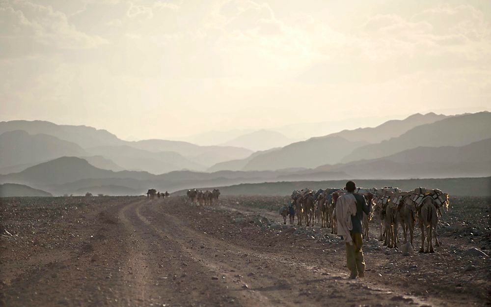 De onherbergzame regio Afar in Ethopië. Foto EPA