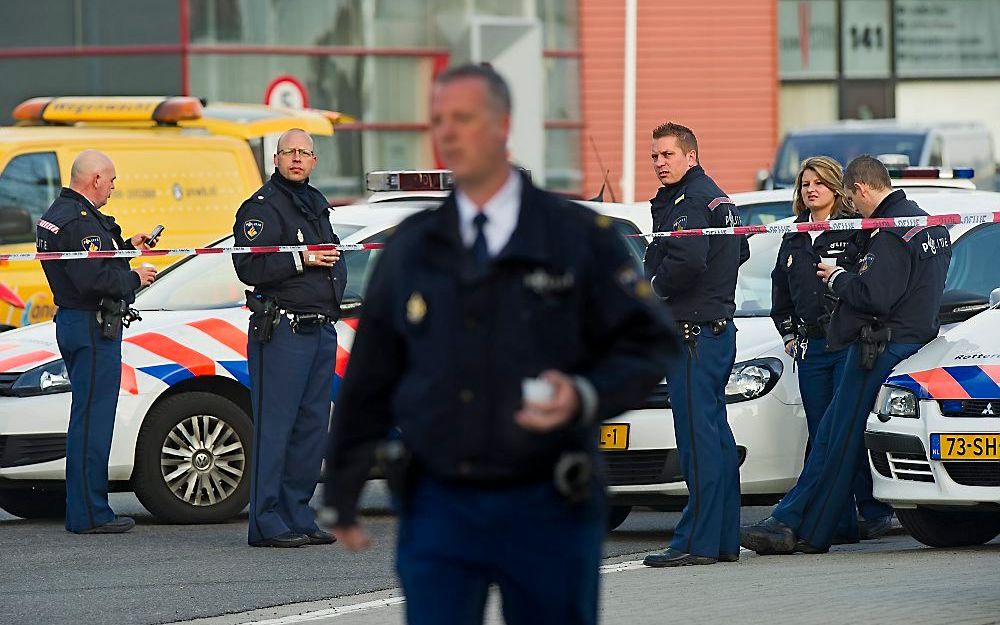 In 2011 is het aantal gewelddadige roofovervallen met 12 procent gedaald tot 2272 ten opzichte van het jaar 2010. Foto ANP