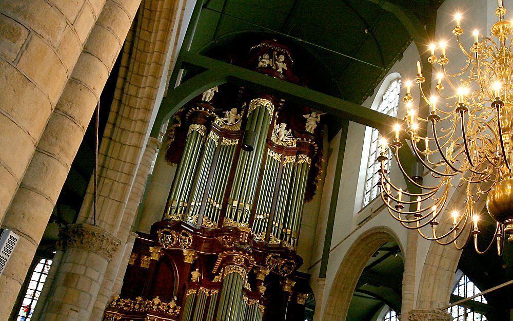 Het orgel van de Goudse Sint-Jan. Foto RD, Anton Dommerholt