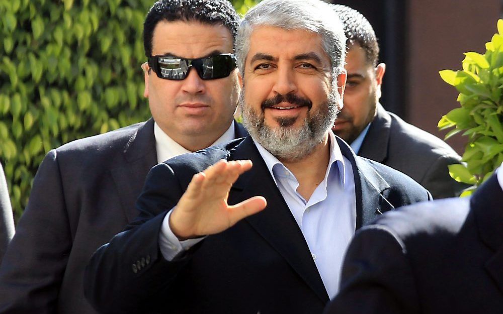 Hamas leider Meshaal.  Foto EPA