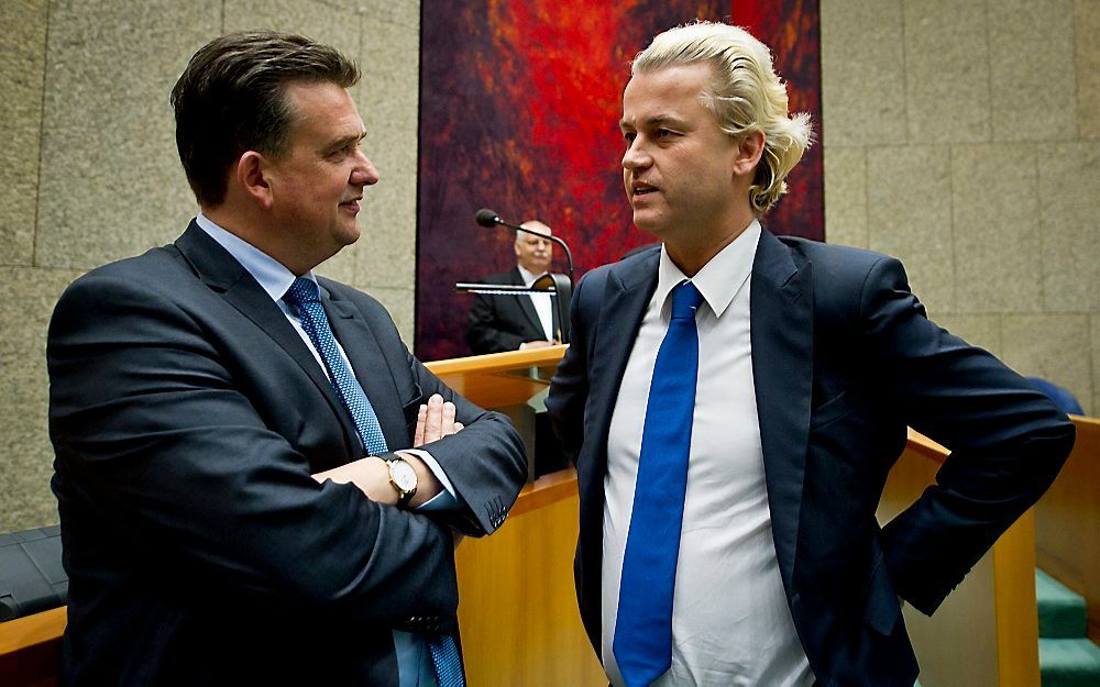 Roemer (l.) en Wilders. Foto ANP