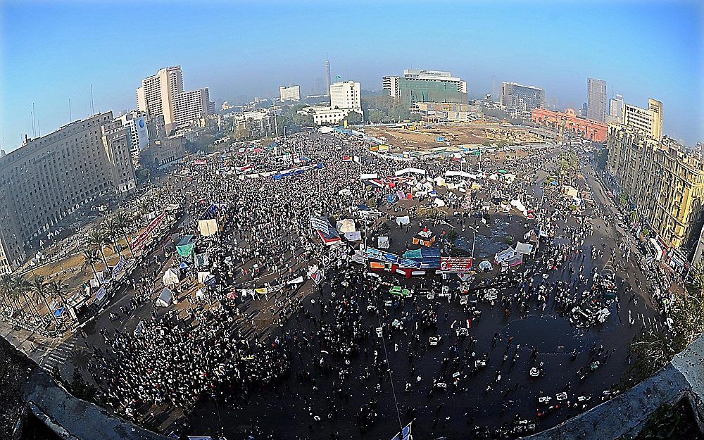 Tahrirplein in Caïro. Foto EPA