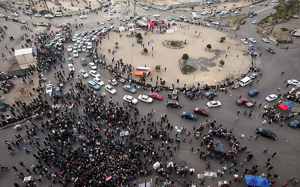 Tahrirplein Caïro. Foto EPA