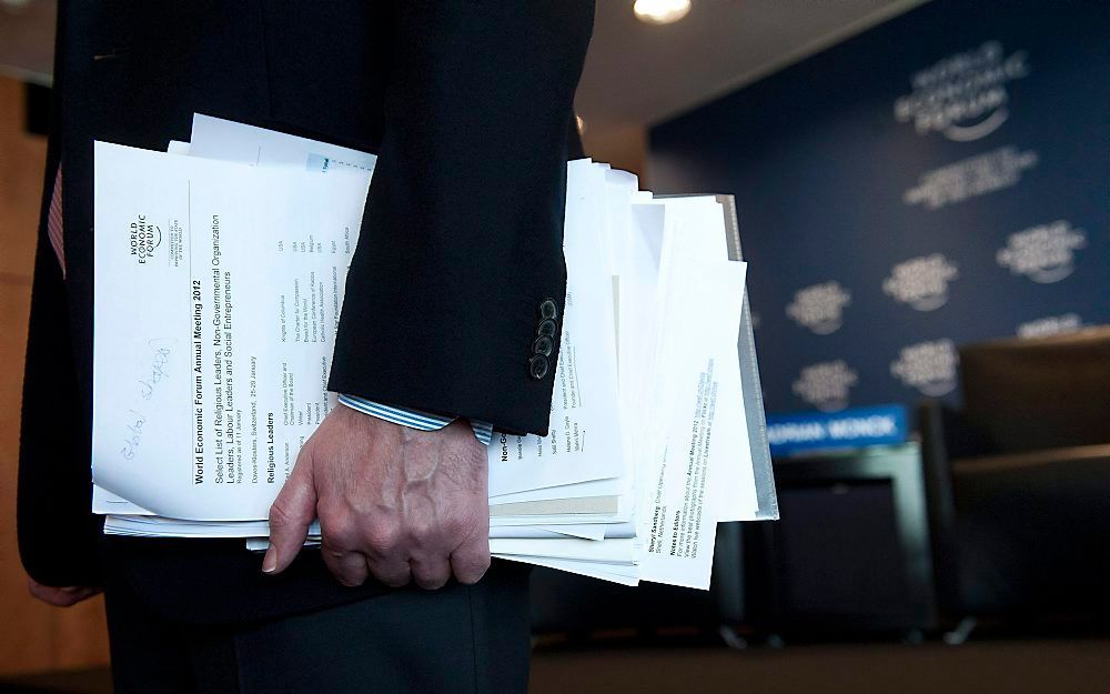 World Economic Forum in Davos.  Foto EPA