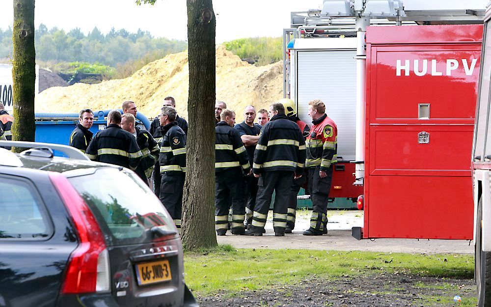 Afvalverwerker Reiling in Sterksel waar in 2010 een bedrijfsongeval met drie doden plaatsvond.  Foto ANP