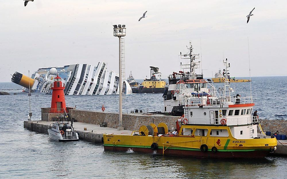 Afstand tot de haven is maar klein. Foto EPA