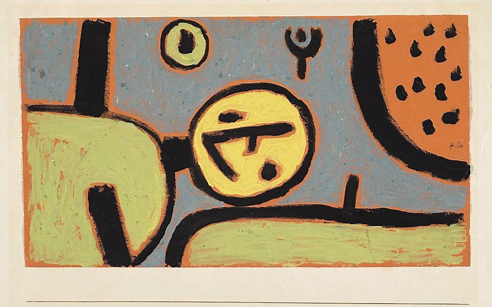 ”Clown in bed", 1937, Paul Klee. Foto Cobramuseum