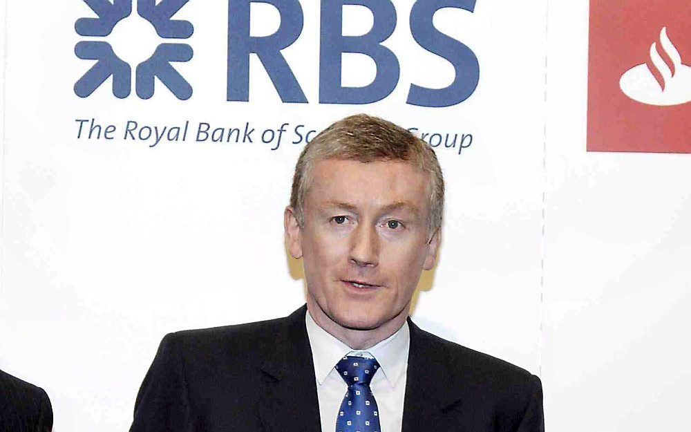 Fred Goodwin, voormalig topman van de Royal Bank of Scotland. Foto EPA