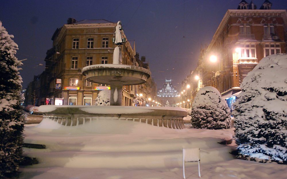 Brussel, winter 2010. Foto EPA