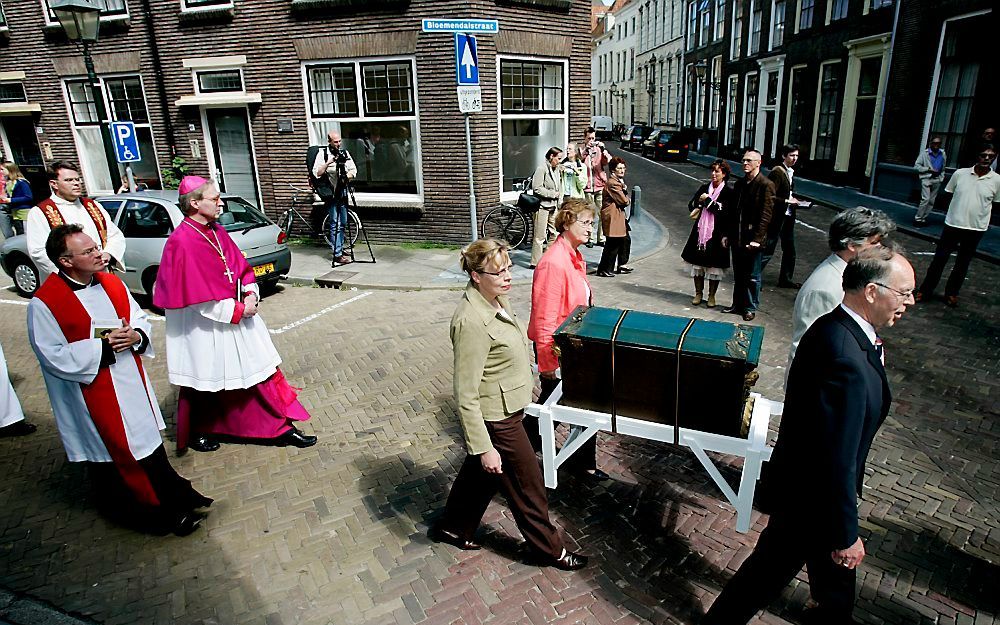 De schrijn van Thomas à Kempis. Archieffoto uit 2006. Foto ANP