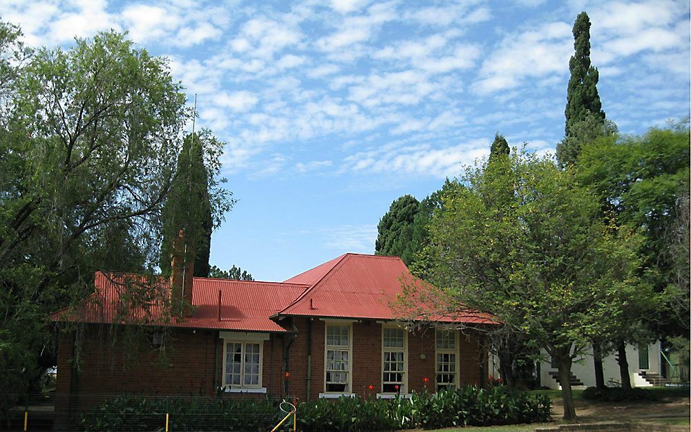 De Réhobotskool van de gereformeerde gemeente in het Zuid-Afrikaanse Randburg is per 1 januari gesloten. Foto A. P. Nijsse