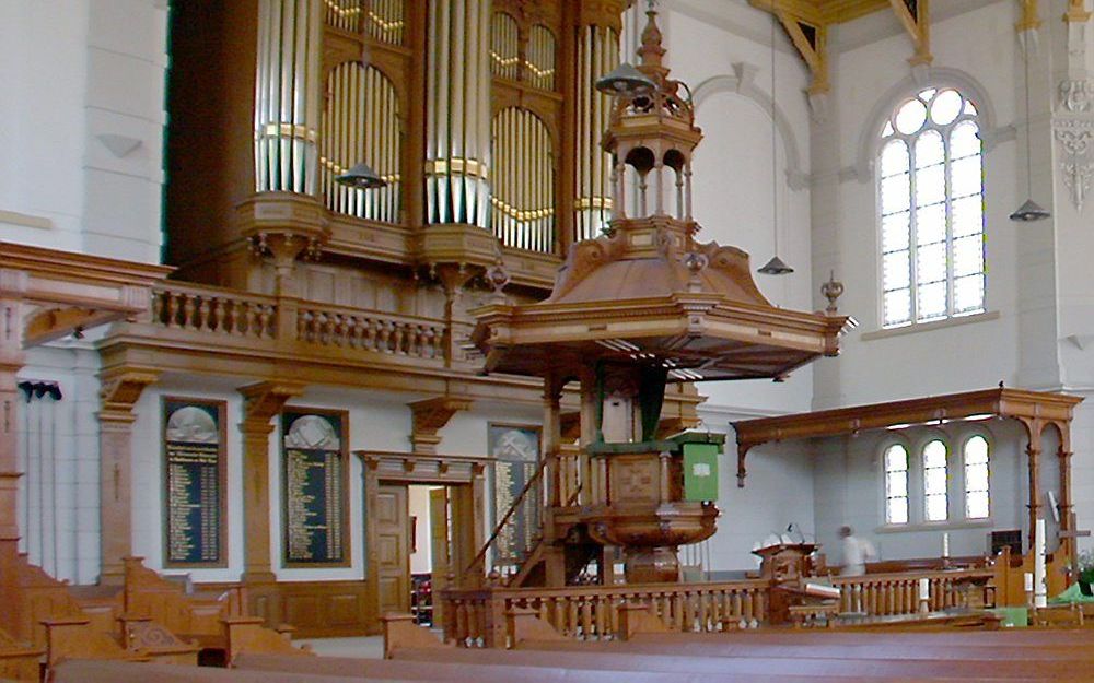 Het orgel in de Grote Kerk van Apeldoorn. Foto RD