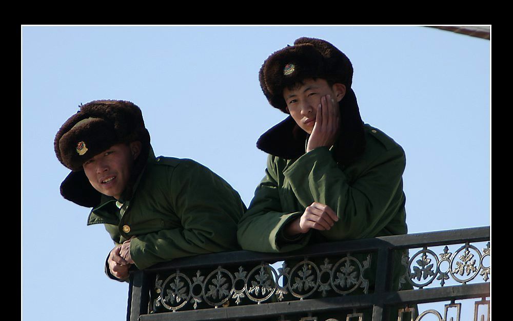 Noord-Koreaanse soldaten. Foto RD, Henk Visscher