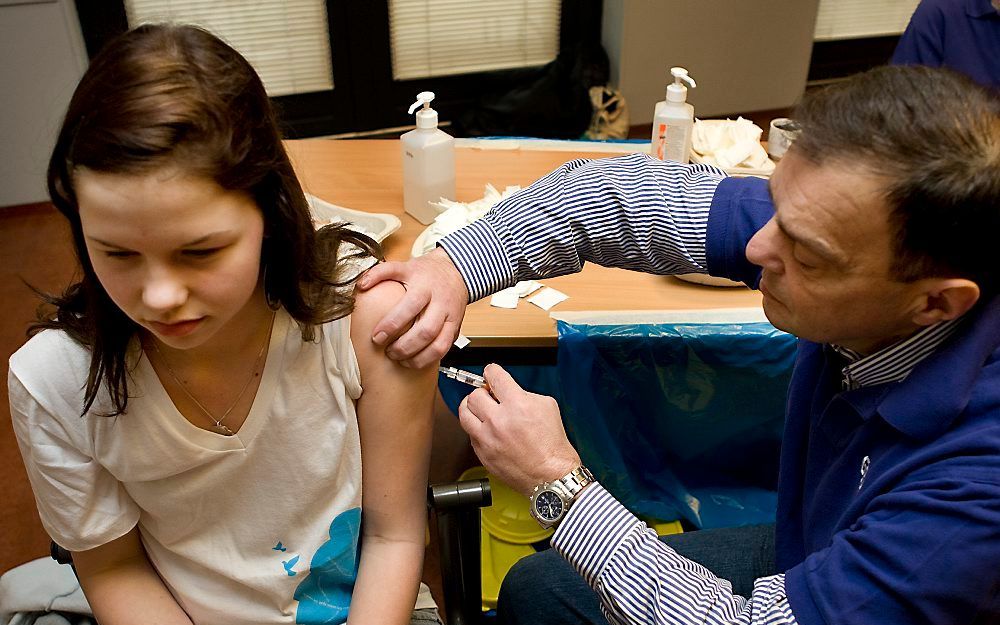 Vaccinatie baarmoederhalskanker.  Foto ANP