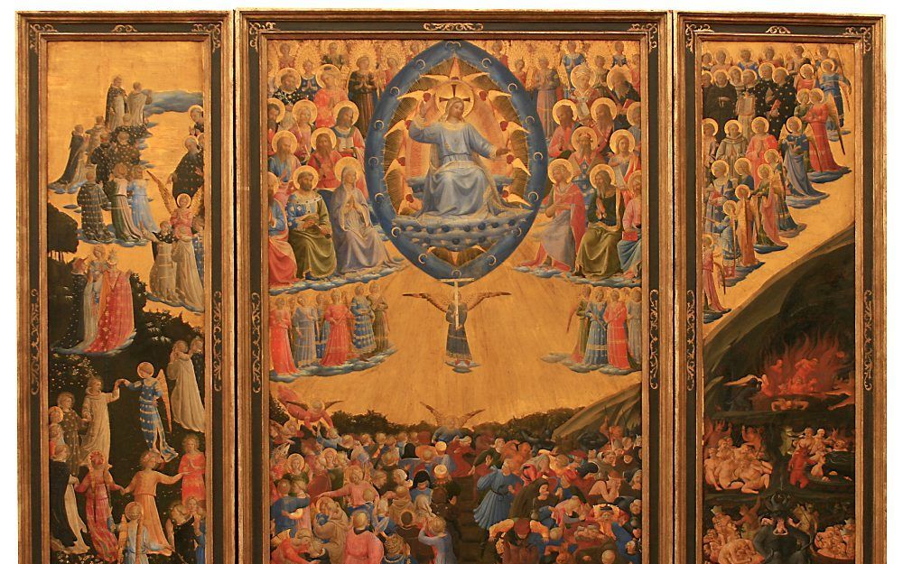 ”Het laatste oordeel” van Fra Angelico (circa 1395-1455). Foto Gemäldegalerie