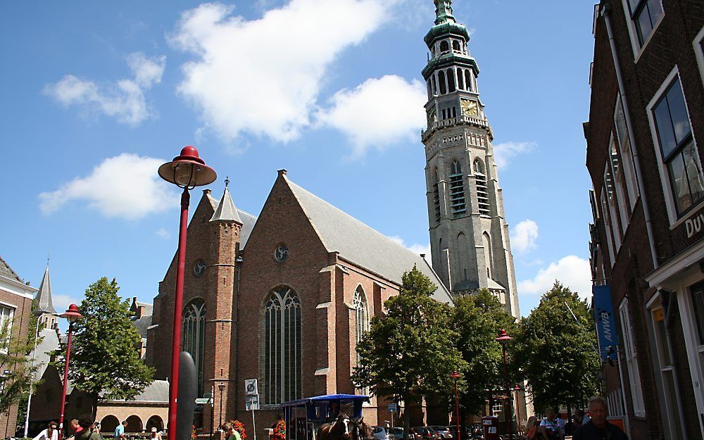 Nieuwe Kerk met abdijtoren (‘Lange Jan’) Middelburg. Foto RD