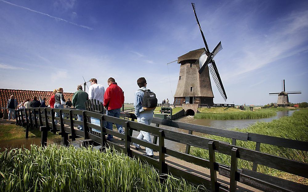 Molens bij Schermerhorn. Foto ANP