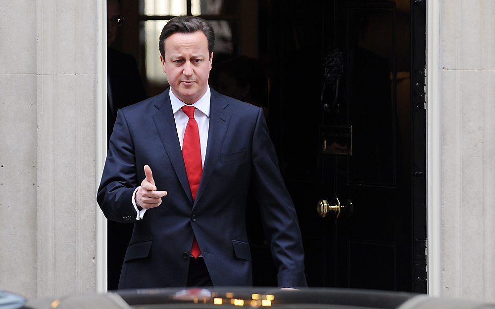 De Britse premier David Cameron. Foto EPA