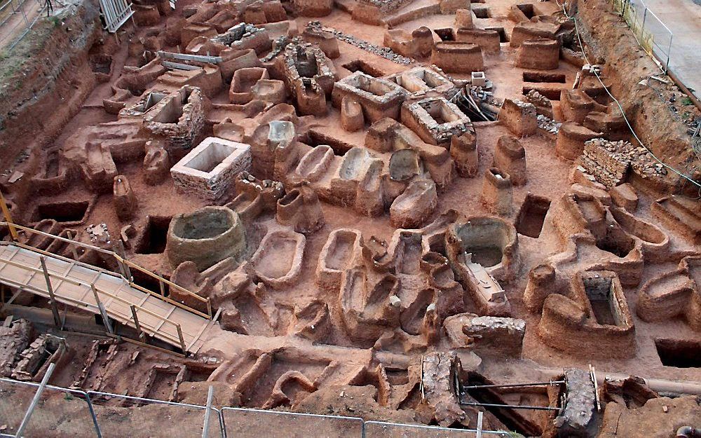 Archeologische ontdekkingen uit de Romeinse tijd in Thessaloniki. Foto EPA